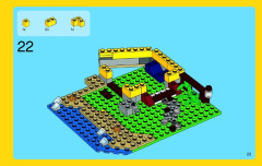 LEGO 31035 instructions page 23 – build guide