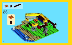LEGO 31035 instructions page 24 – build guide