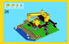 LEGO 31035 instructions page 27 – build guide