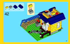 LEGO 31035 instructions page 45 – build guide