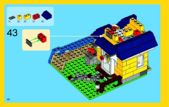 LEGO 31035 instructions page 46 – build guide