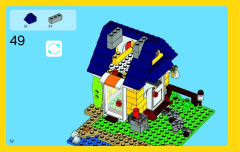 LEGO 31035 instructions page 52 – build guide