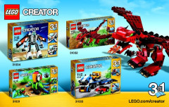 LEGO 31035 instructions page 57 – build guide