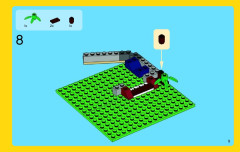 LEGO 31035 instructions page 9 – build guide