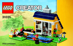 LEGO 31035 instructions page 1 – build guide