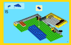 LEGO 31035 instructions page 17 – build guide