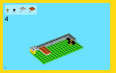 LEGO 31035 instructions page 6 – build guide