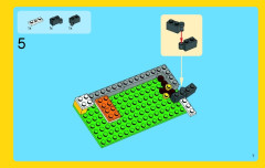 LEGO 31035 instructions page 7 – build guide