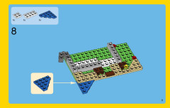 LEGO 31035 instructions page 11 – build guide