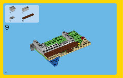 LEGO 31035 instructions page 12 – build guide
