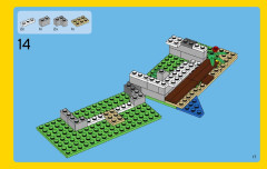LEGO 31035 instructions page 17 – build guide
