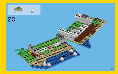 LEGO 31035 instructions page 23 – build guide