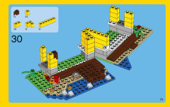LEGO 31035 instructions page 33 – build guide