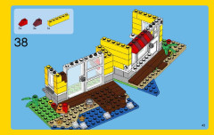 LEGO 31035 instructions page 43 – build guide