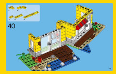 LEGO 31035 instructions page 45 – build guide