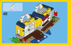 LEGO 31035 instructions page 54 – build guide