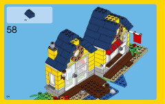 LEGO 31035 instructions page 64 – build guide