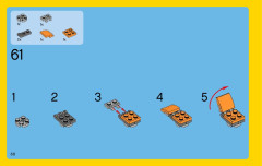 LEGO 31035 instructions page 68 – build guide