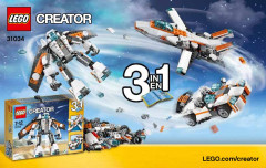LEGO 31035 instructions page 75 – build guide