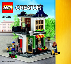 LEGO 31036 instructions page 1 – build guide