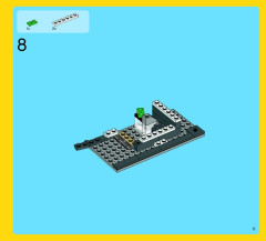 LEGO 31036 instructions page 11 – build guide