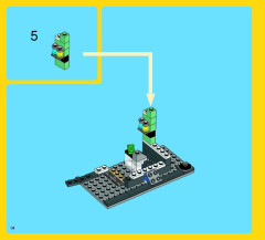 LEGO 31036 instructions page 14 – build guide