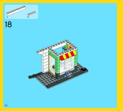 LEGO 31036 instructions page 22 – build guide