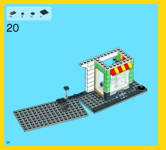 LEGO 31036 instructions page 24 – build guide