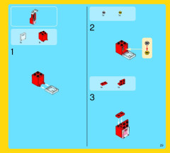 LEGO 31036 instructions page 29 – build guide