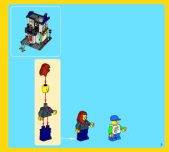 LEGO 31036 instructions page 3 – build guide