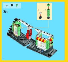 LEGO 31036 instructions page 44 – build guide
