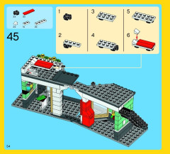 LEGO 31036 instructions page 54 – build guide