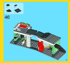 LEGO 31036 instructions page 55 – build guide