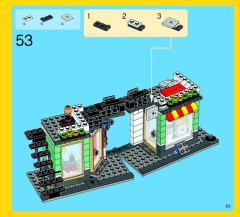 LEGO 31036 instructions page 63 – build guide