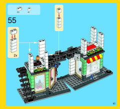 LEGO 31036 instructions page 65 – build guide