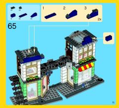 LEGO 31036 instructions page 75 – build guide