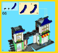 LEGO 31036 instructions page 76 – build guide
