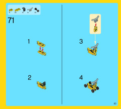 LEGO 31036 instructions page 83 – build guide