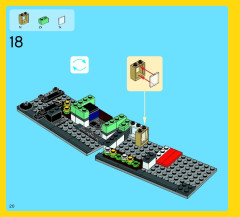 LEGO 31036 instructions page 20 – build guide
