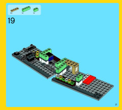 LEGO 31036 instructions page 21 – build guide