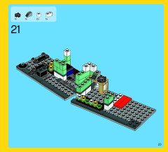 LEGO 31036 instructions page 23 – build guide