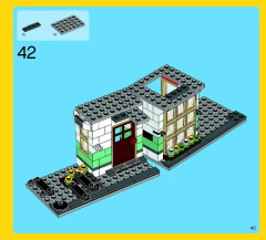 LEGO 31036 instructions page 45 – build guide