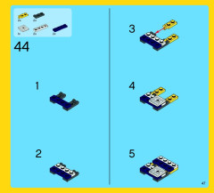 LEGO 31036 instructions page 47 – build guide