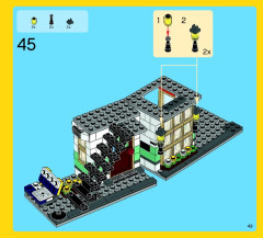 LEGO 31036 instructions page 49 – build guide
