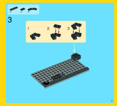 LEGO 31036 instructions page 5 – build guide