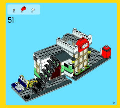 LEGO 31036 instructions page 57 – build guide