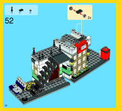 LEGO 31036 instructions page 58 – build guide