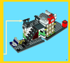LEGO 31036 instructions page 61 – build guide