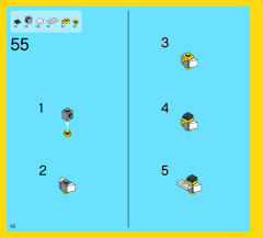 LEGO 31036 instructions page 62 – build guide