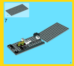 LEGO 31036 instructions page 9 – build guide